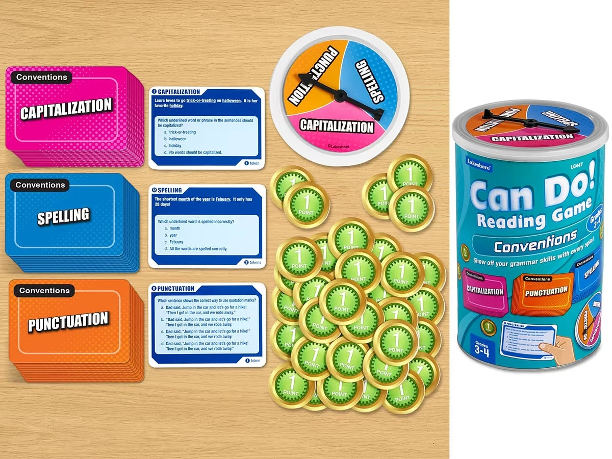 Can Do! Language Conventions Game - Gr. 3-4 - US 9474