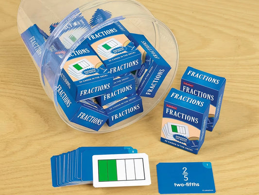 Fractions Practice Cards - US 1208