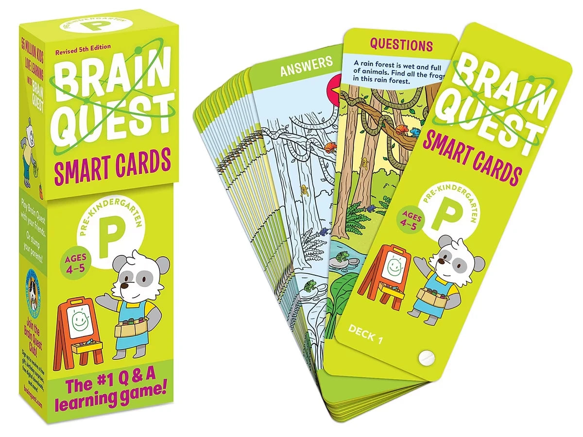 Brain Quest Challenge Cards - Pre-K - US 8839