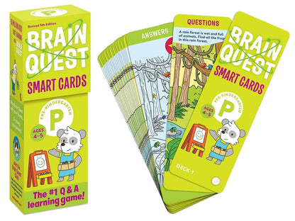 Brain Quest Challenge Cards - Pre-K - US 8839