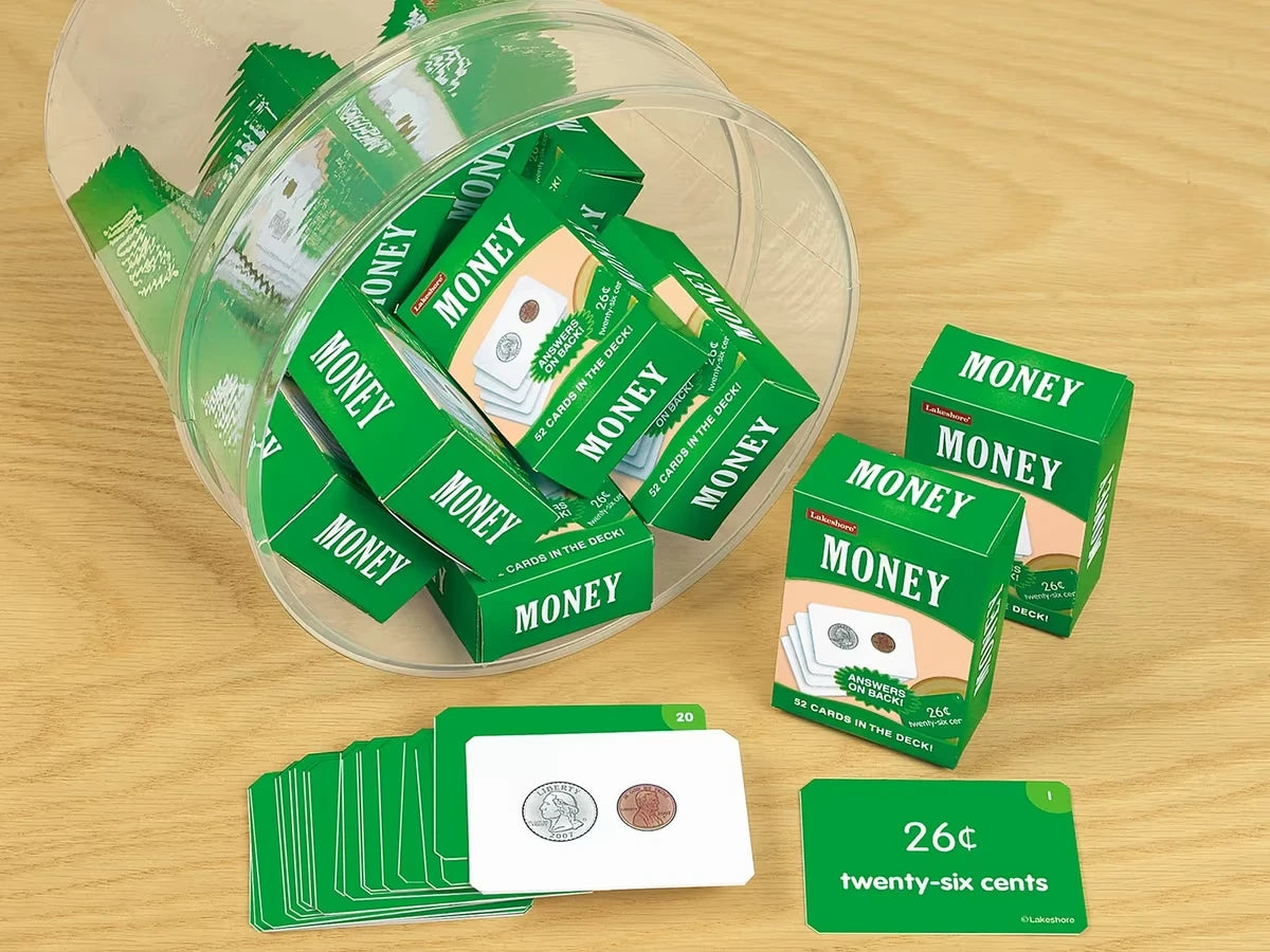 Money Practice Cards - US 1974