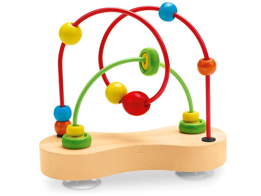 Double Bubble Wooden Beads Maze - US 9763