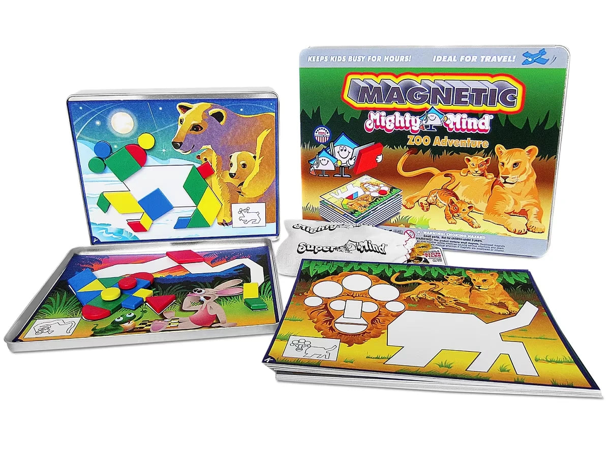 Magnetic MightyMind® Logic Puzzle - Zoo Adventure - US 7315