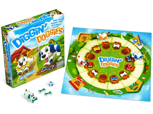 Diggin’ Doggies Color Match Game - US 5434