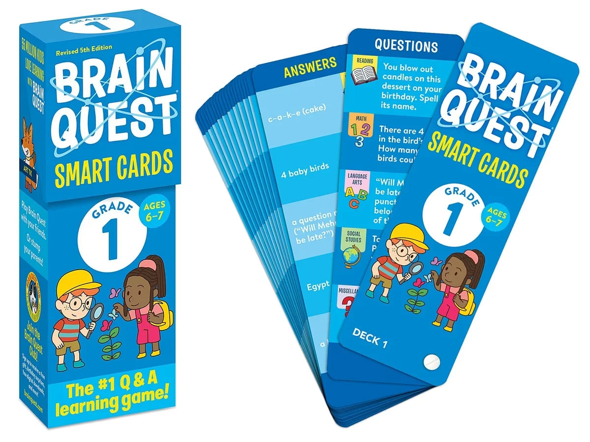 Brain Quest Challenge Cards - Gr. 1 - US 3958