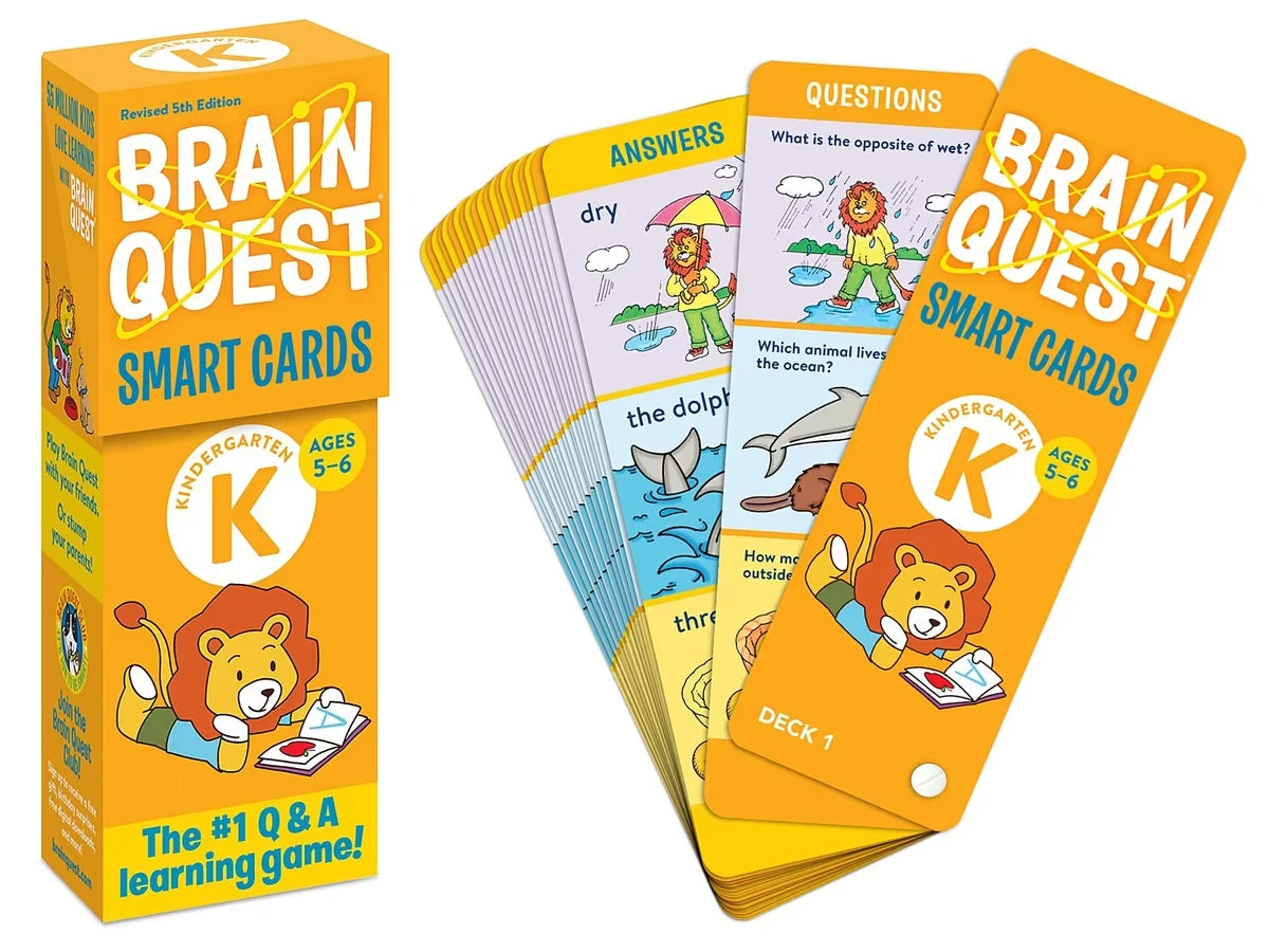 Brain Quest Challenge Cards - Kindergarten - US 5710
