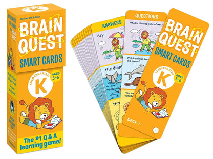 Brain Quest Challenge Cards - Kindergarten - US 5710