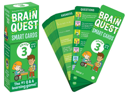 Brain Quest Challenge Cards - Gr. 3 - US 8677