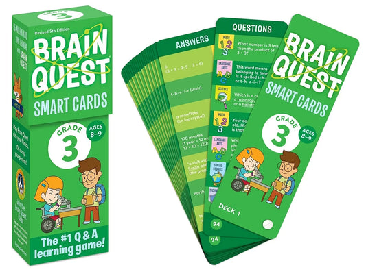 Brain Quest Challenge Cards - Gr. 3 - US 8677