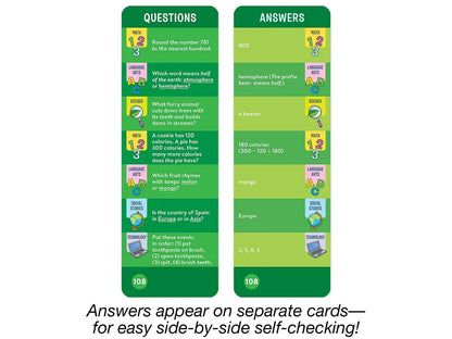 Brain Quest Challenge Cards - Gr. 3 - US 8677