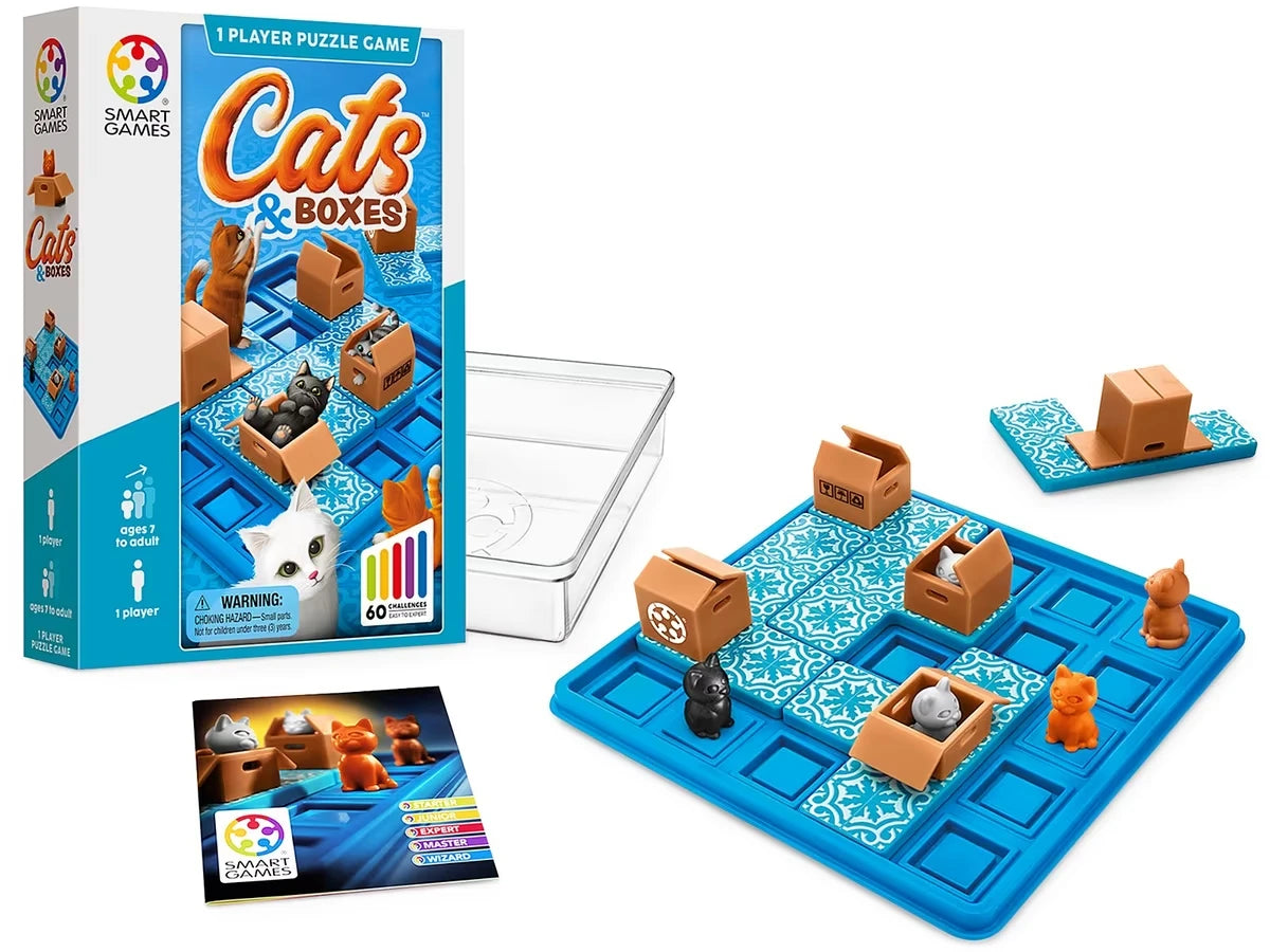 Cats & Boxes Puzzle Game - US 6268