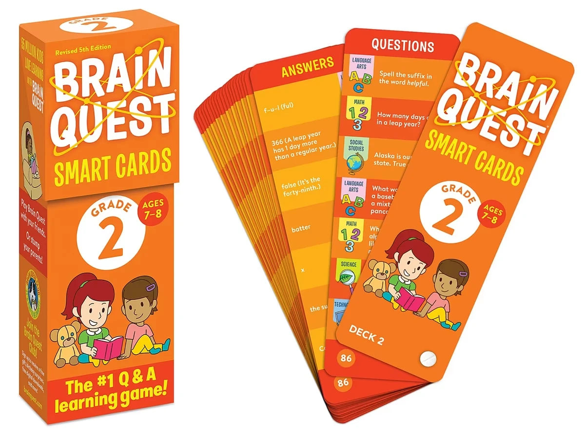 Brain Quest Challenge Cards - Gr. 2 - US 8227