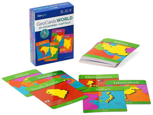World GeoCard Game - US 3715
