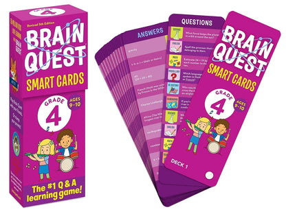 Brain Quest Challenge Cards - Gr. 4 - US 7579
