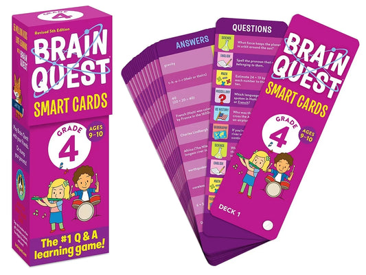 Brain Quest Challenge Cards - Gr. 4 - US 7579