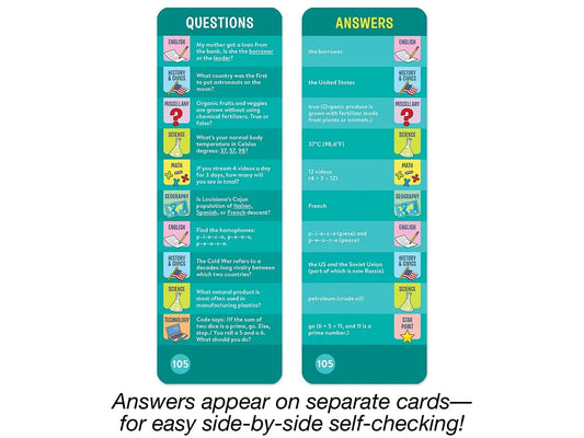 Brain Quest Challenge Cards - Gr. 5 - US 1311