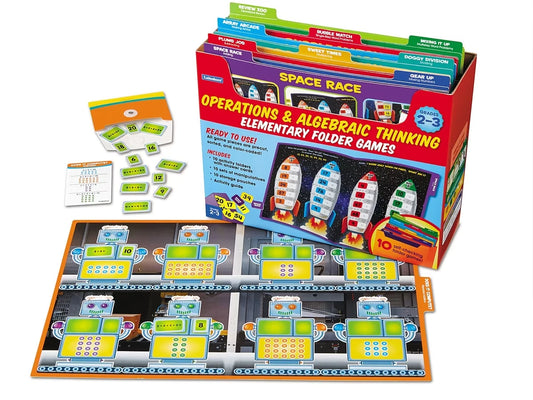 Operations & Algebraic Thinking Folder Game Library - Gr. 2-3 - US 4003
