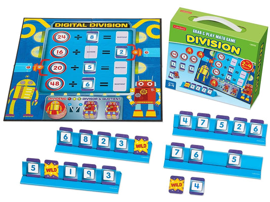 Division Grab & Play Game - Gr. 3-4 - US 5662