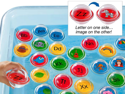 Float & Find Alphabet Bubbles - US 6083