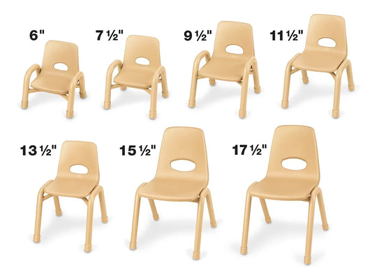Heavy-Duty Stacking Chairs - US 4633