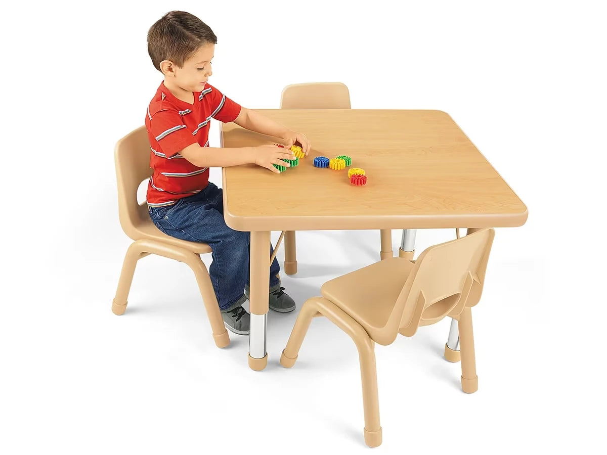 Heavy-Duty Adjustable Square Tables - US 8443