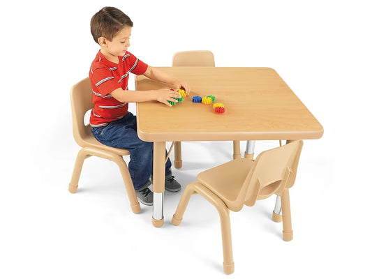 Heavy-Duty Adjustable Square Tables - US 8443