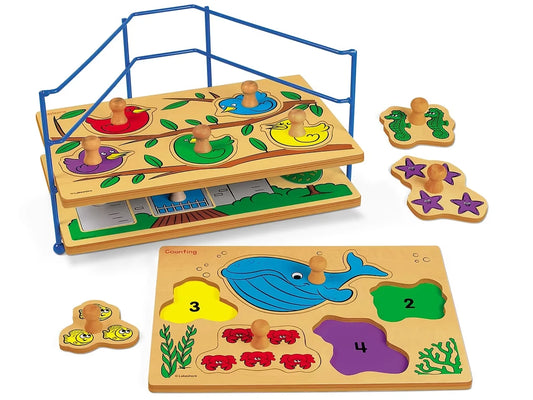 Big Knob Learning Puzzle Set - US 3020
