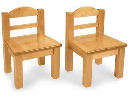 Toddler Hardwood Table & Chairs Set - US 9515