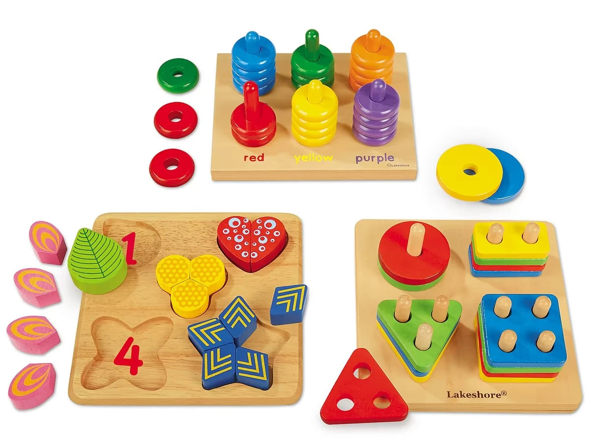 Classic Hardwood Activity Boards - Complete Set - US 1088