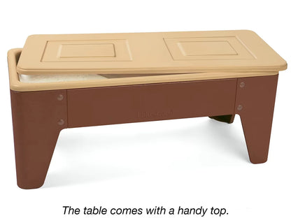 Toddler Sand & Water Table - Natural Colors - US 2124