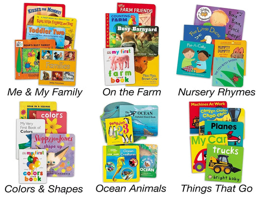 Board Book Theme Libraries - Complete Set - US 9256