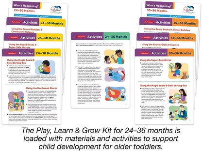 Play, Learn & Grow Kit 24-36 Months - US 7913