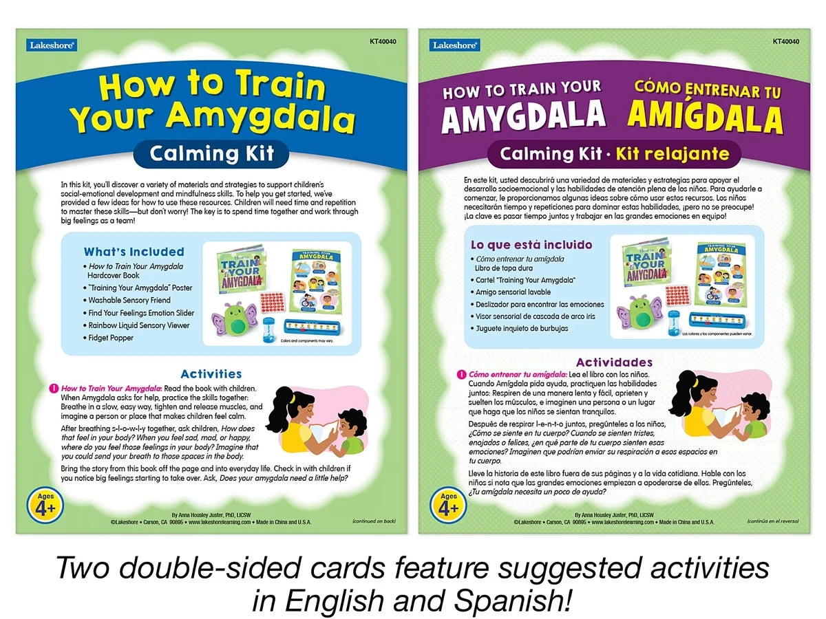 How to Train Your Amygdala Bilingual Calming Kit - US 5322