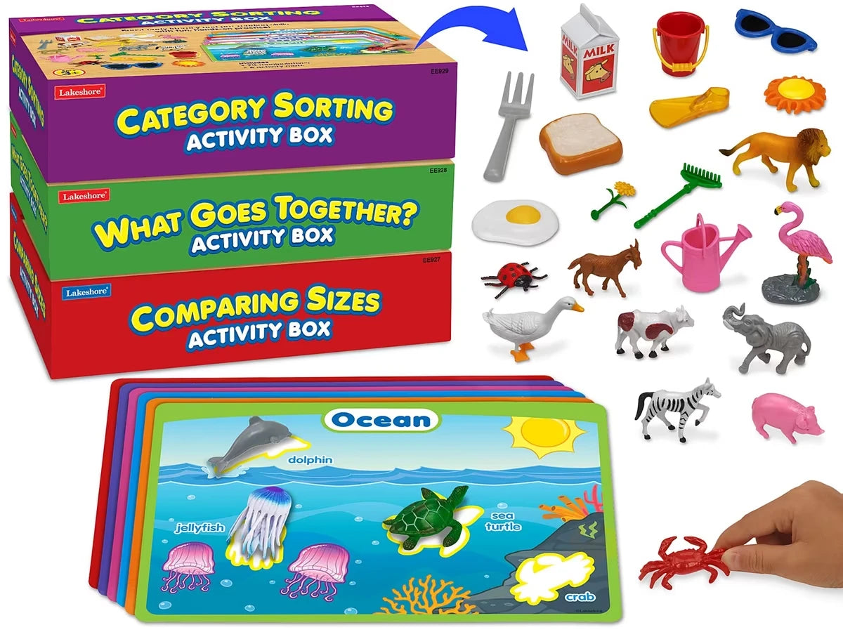 Early Language Activity Boxes - Complete Set - US 6031