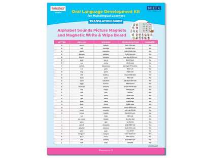 Oral Language Development Kit for Multilingual Learners - US 2548