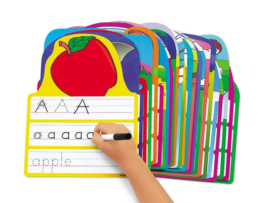 Write & Wipe Alphabet Practice Cards - US 3843
