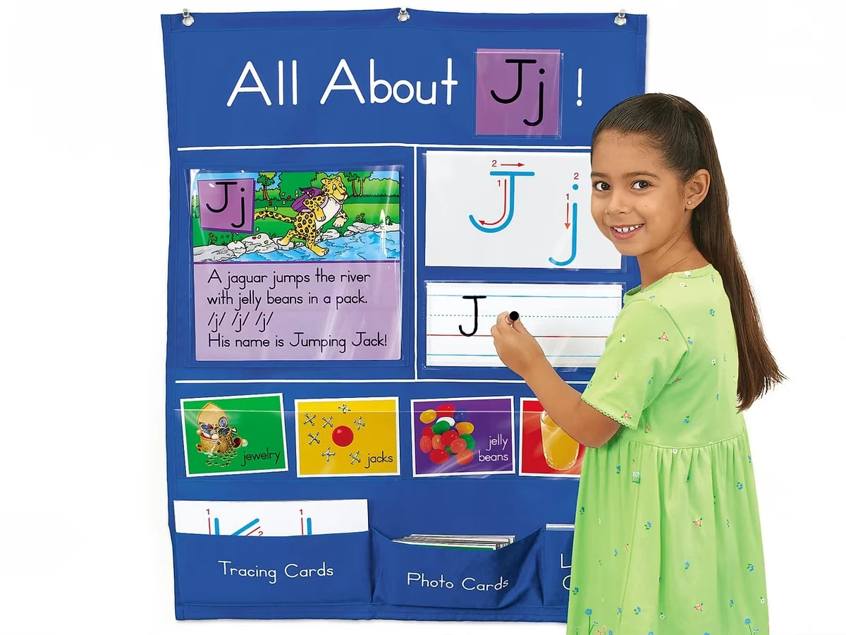 All About Letters Pocket Chart - US 6998