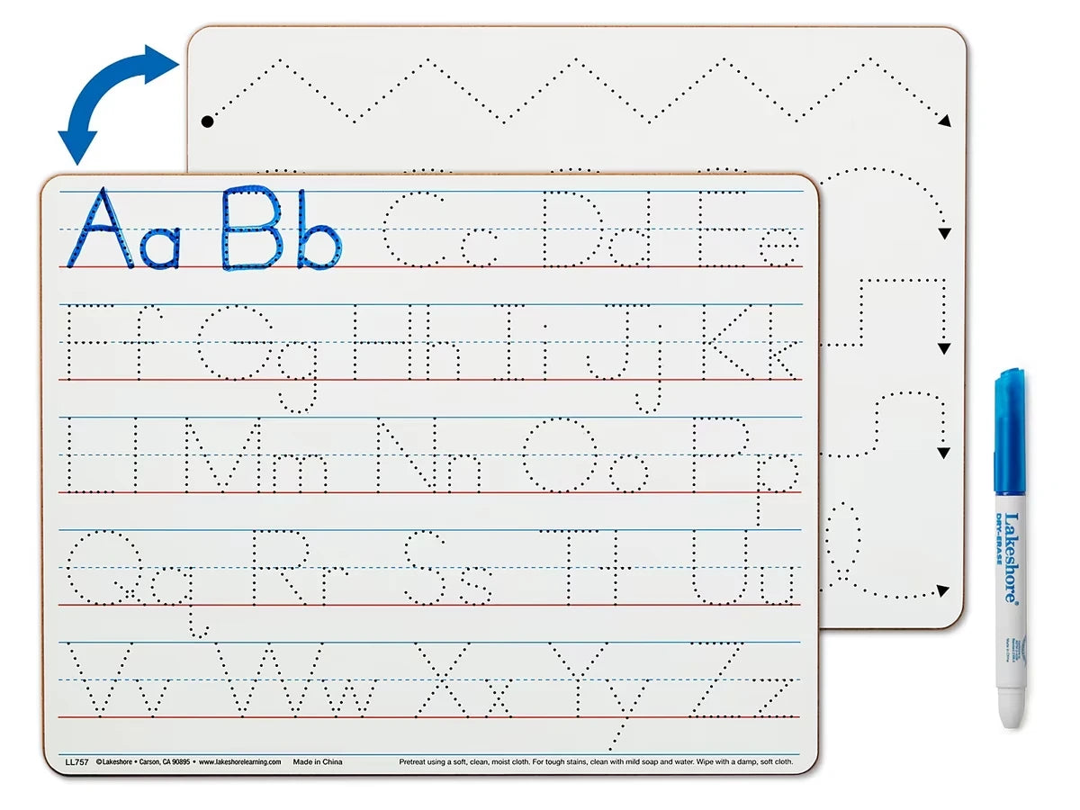 Double-Sided Early Writing Skills Lapboard - US 5014