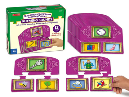 Rhyming Sounds Learning Puzzles - US 3954
