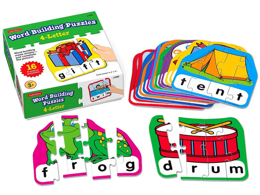 Word Building Puzzles - 4-Letter Words - US 2441