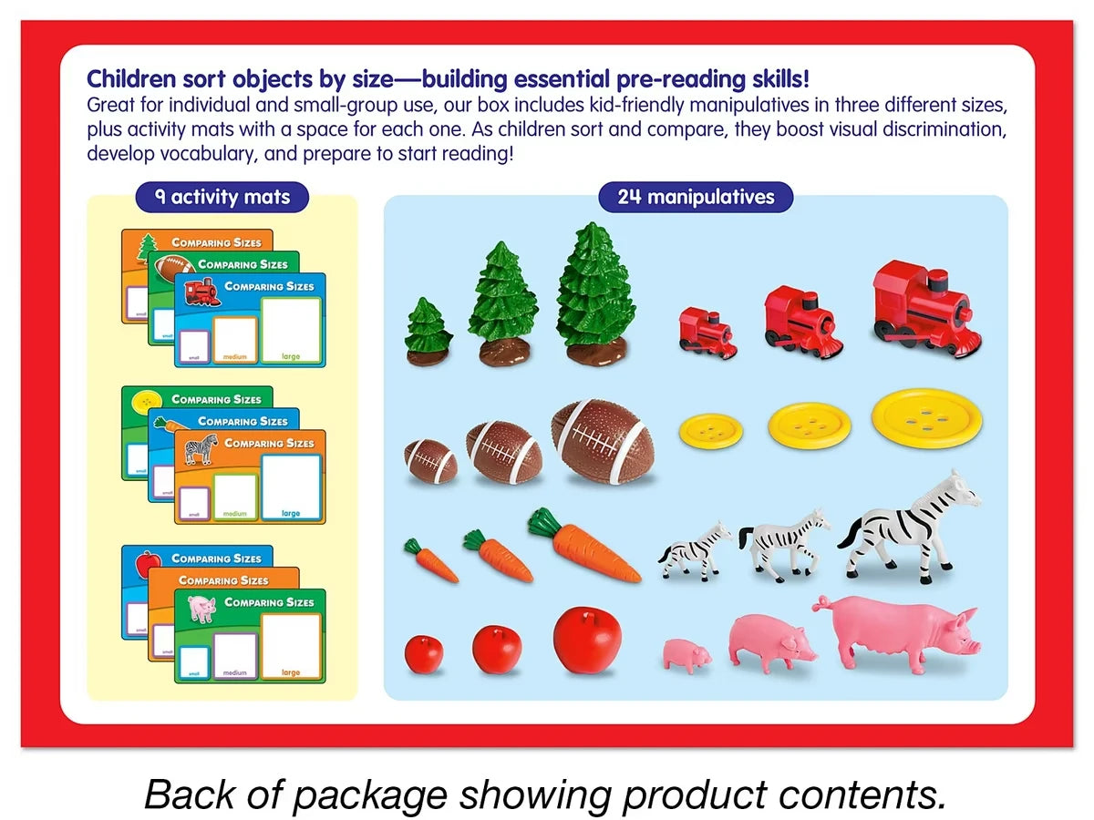 Comparing Sizes Activity Box - US 9590