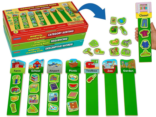 Magnetic Language Rods - Complete Set - US 2839