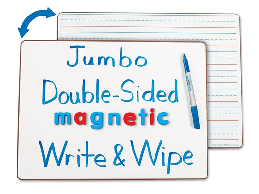 Jumbo Double-Sided Magnetic Write & Wipe Board - US 4717