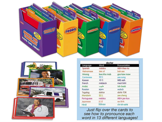 Vocabulary Development Photo Card Libraries - Complete Set - US 7962