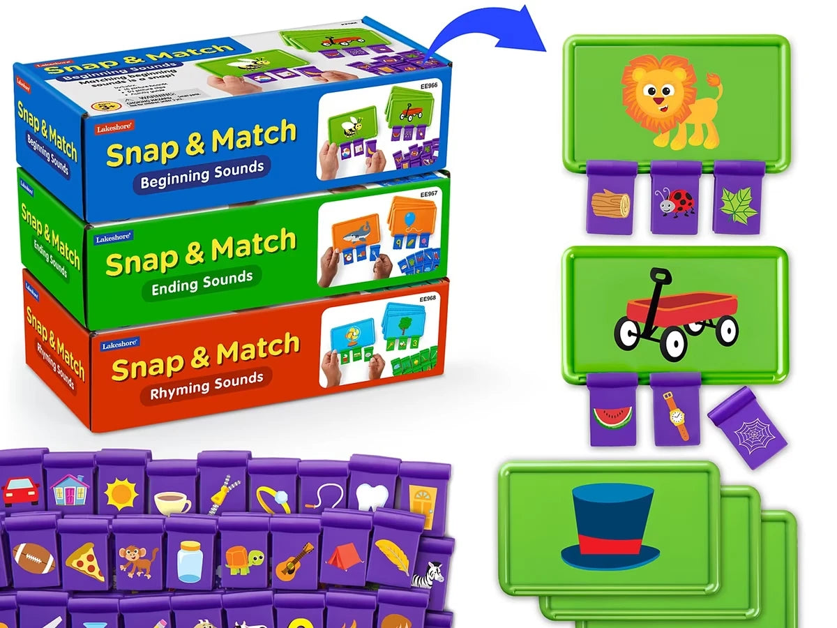 Snap & Match Phonemic Awareness - Complete Set - US 9942