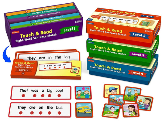 Touch & Read Sight-Word Sentence Match - Complete Set - US 3666