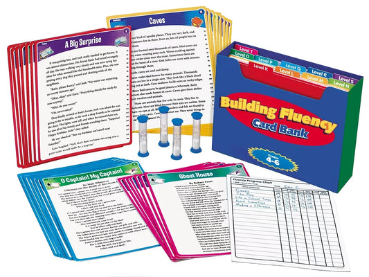 Building Fluency Card Bank - Gr. 4-6 - US 9880