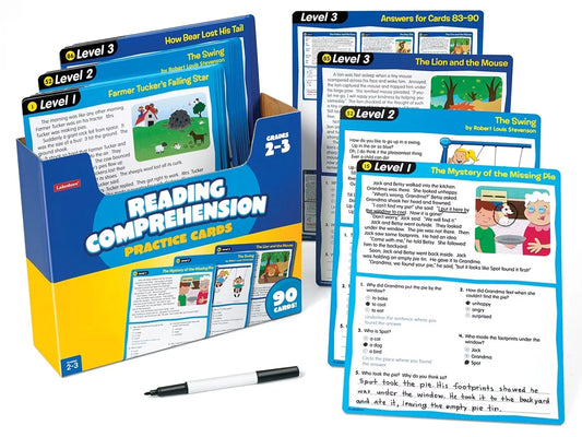 Reading Comprehension Practice Cards - Gr. 2-3 - US 6917
