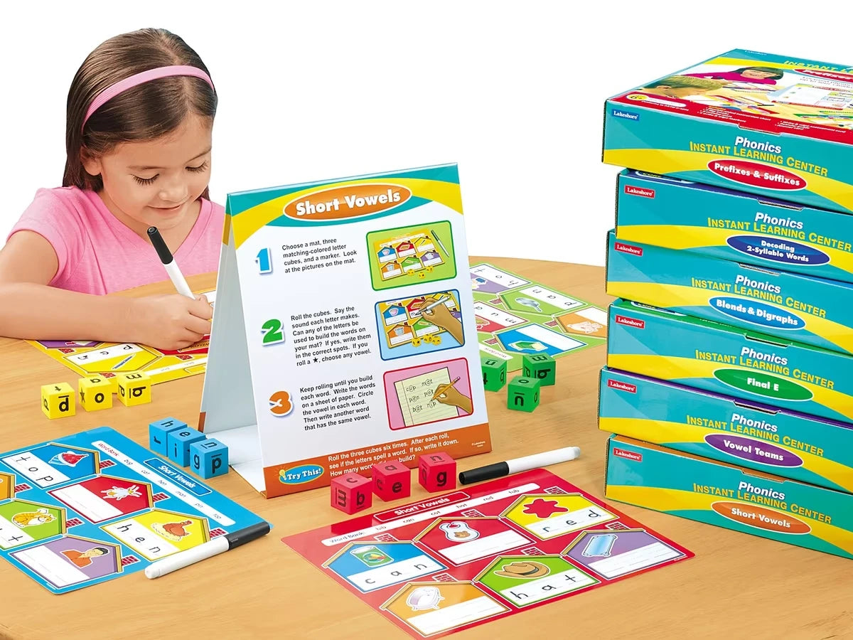 Phonics Instant Learning Centers - Complete Set - US 4991