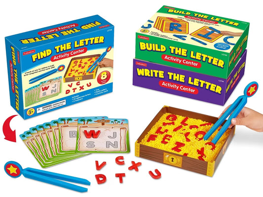 Learning Letters Activity Centers - Complete Set - US 8595